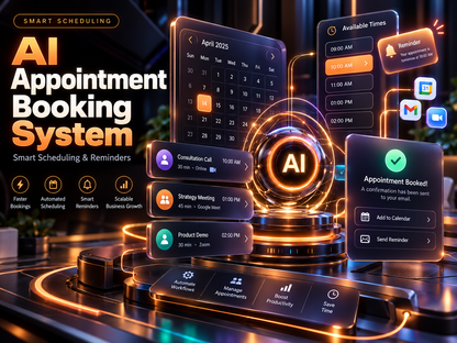AI Appointment Booking System — reminders, staff scheduling and payments