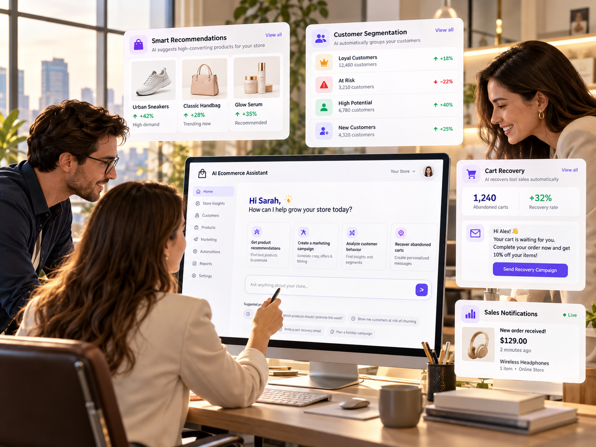 AI Ecommerce Assistant — team insights and automation use case