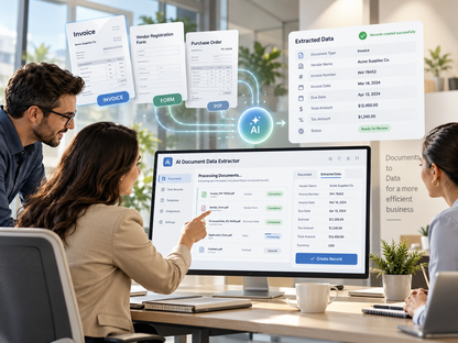 AI Document Data Extractor — AI extraction use case