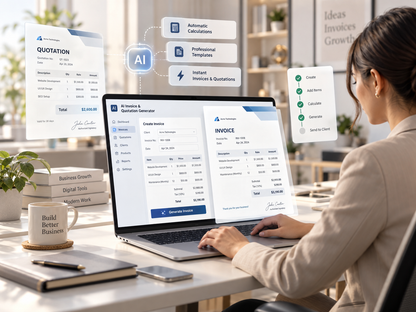 AI Invoice & Quotation Generator — automated invoice workflow